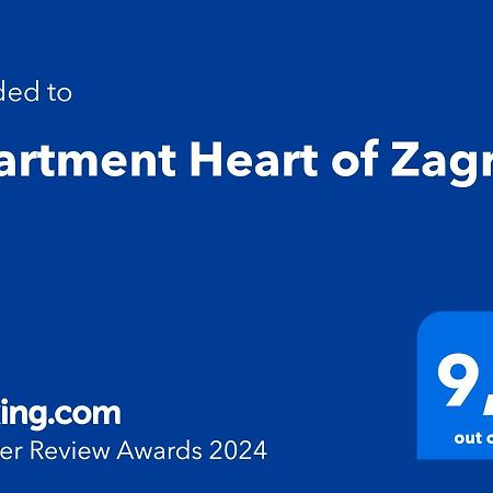 Apartment Heart Of 萨格勒布 外观 照片