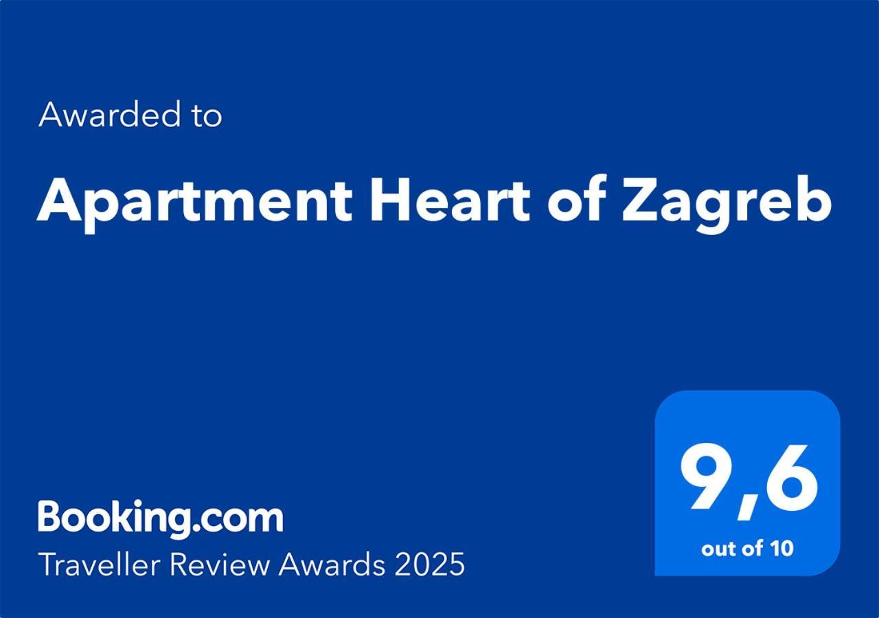 Apartment Heart Of 萨格勒布 外观 照片